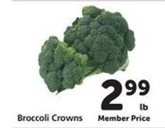 Broccoli Crowns