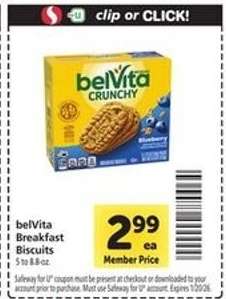 belVita Breakfast Biscuits