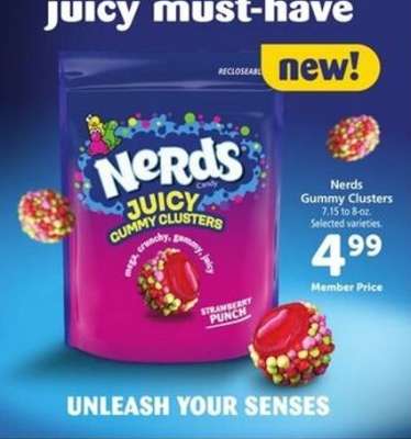 Nerds Juicy Gummy Clusters