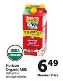 Horizon Organic Milk