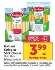 Galbani String or Stick Cheese