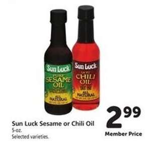 Sun Luck Sesame or Chili Oil