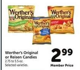 Werther's Original or Reisen Candies