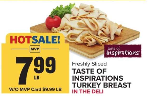 Taste of Inspirations Turkey Breast