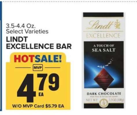 Lindt Excellence Bar