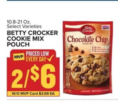 Betty Crocker Cookie Mix Pouch