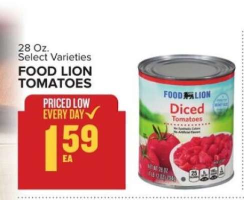 Food Lion Tomatoes