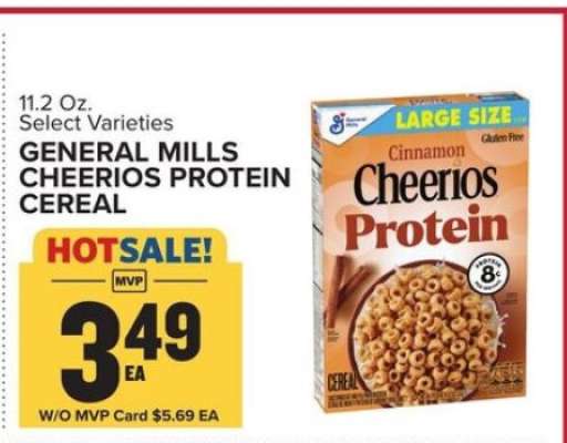General Mills Cheerios Protein Cereal