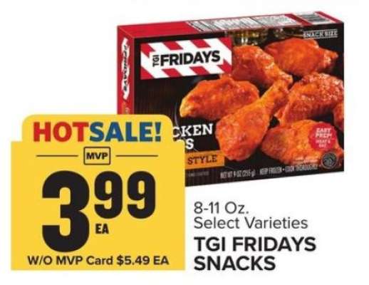 TGI Fridays Snacks