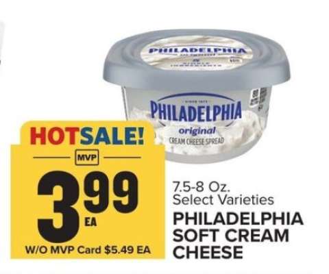 Philadelphia Soft Cream Cheese
