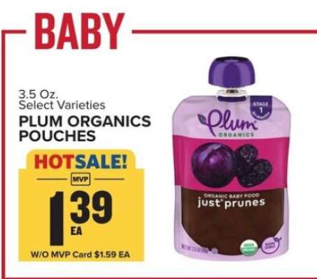 Plum Organics Pouches