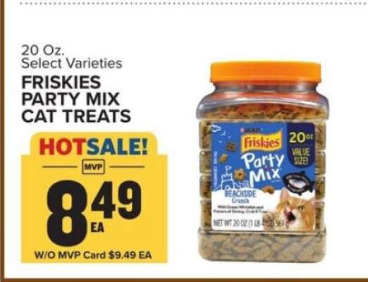 Friskies Party Mix Cat Treats