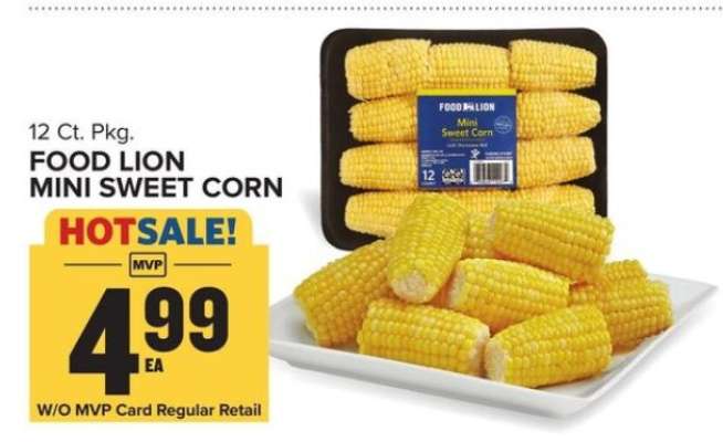 Food Lion Mini Sweet Corn