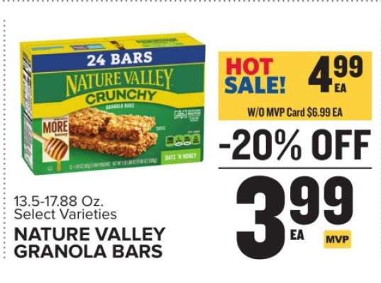 Nature Valley Granola Bars