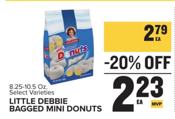 Little Debbie Bagged Mini Donuts