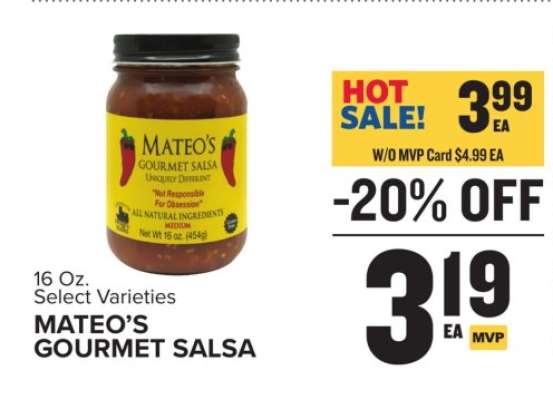 Mateo's Gourmet Salsa