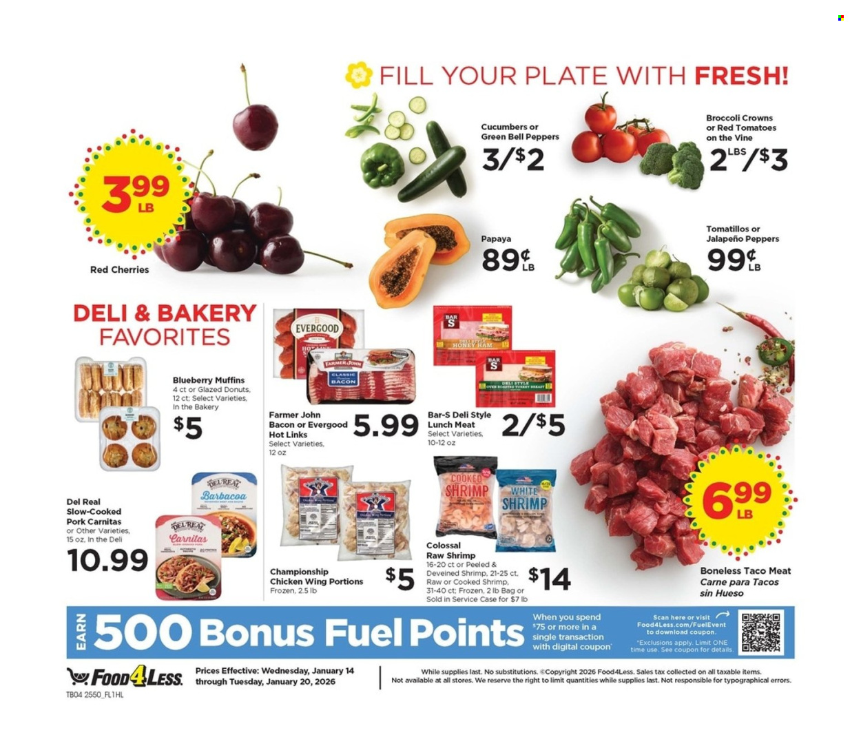 Food 4 Less ad - 01/14/2026 - 01/20/2026. Page 4