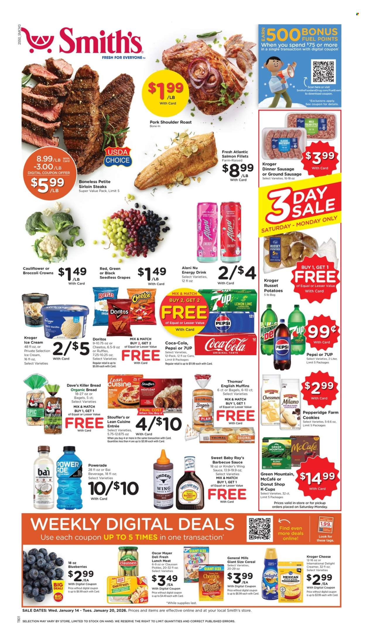 Smith's ad - 01/14/2026 - 01/20/2026. Page 1