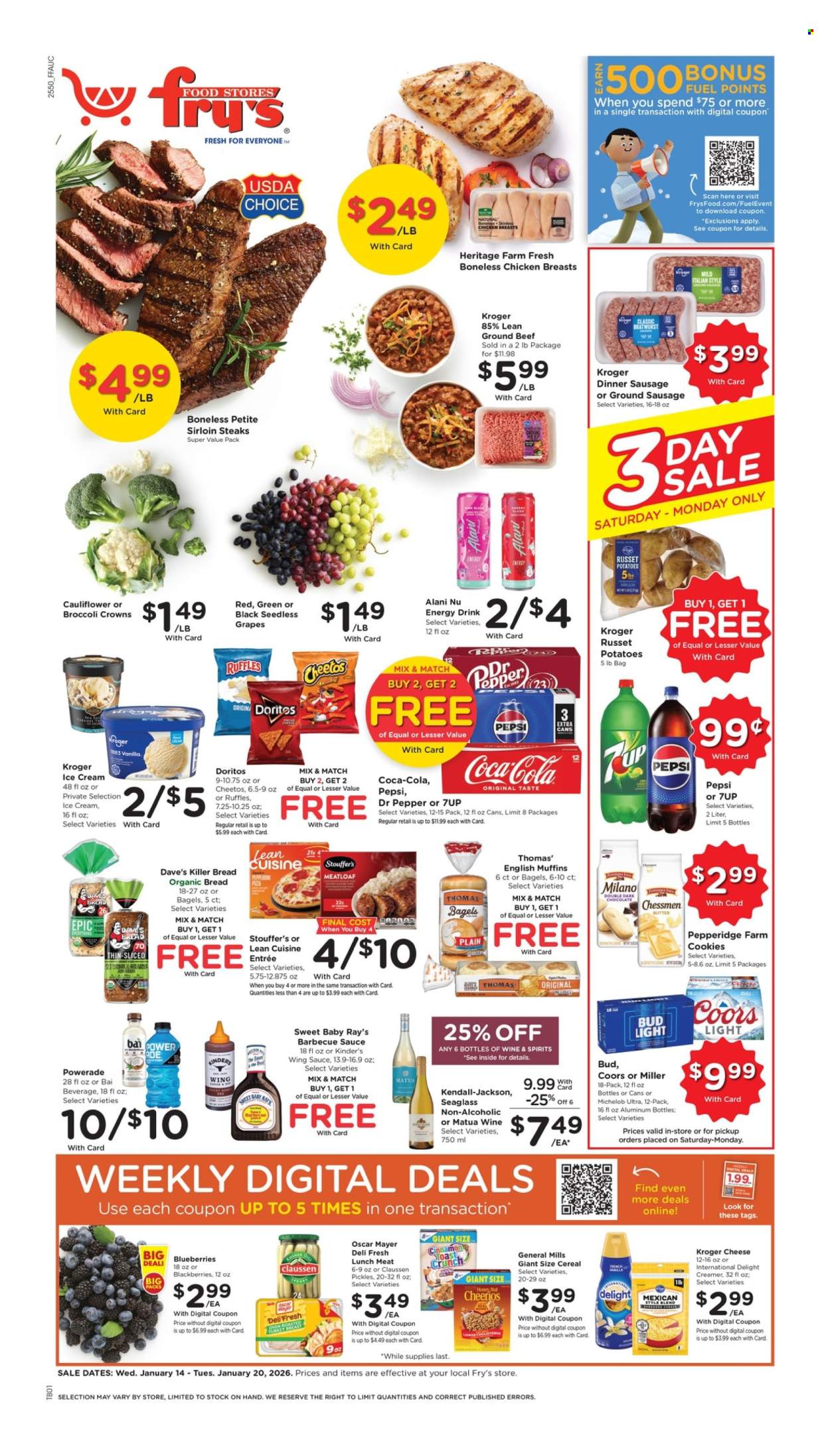Fry’s ad - 01/14/2026 - 01/20/2026. Page 1
