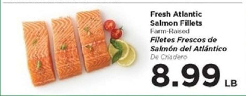 Fresh Atlantic Salmon Fillets