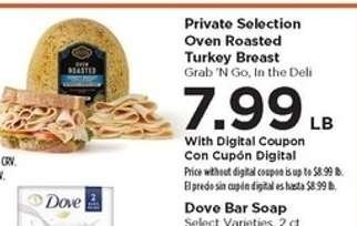 Private Selection Oven Roasted Turkey Breast