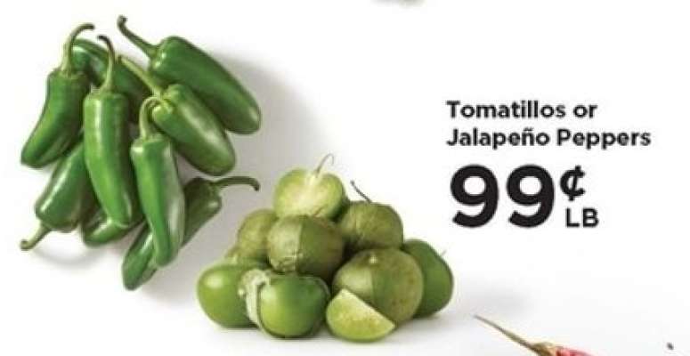 Tomatillos or Jalapeño Peppers