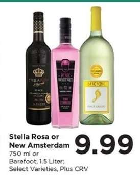 Stella Rosa or New Amsterdam