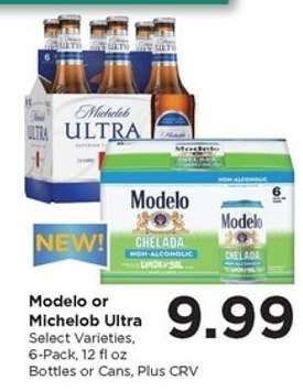 Modelo or Michelob Ultra