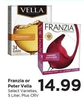 Franzia or Peter Vella