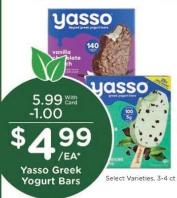 Yasso Greek Yogurt Bars