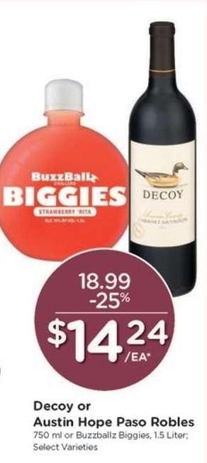 Decoy or Austin Hope Paso Robles