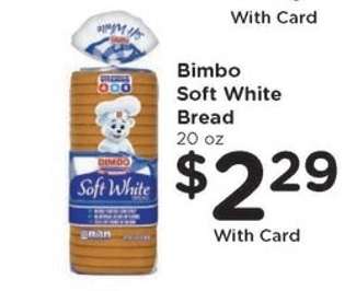 Bimbo Soft White Bread