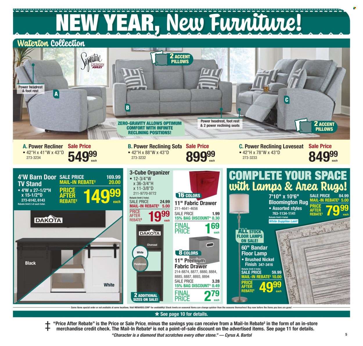Menards ad - 01/15/2026 - 01/24/2026. Page 7