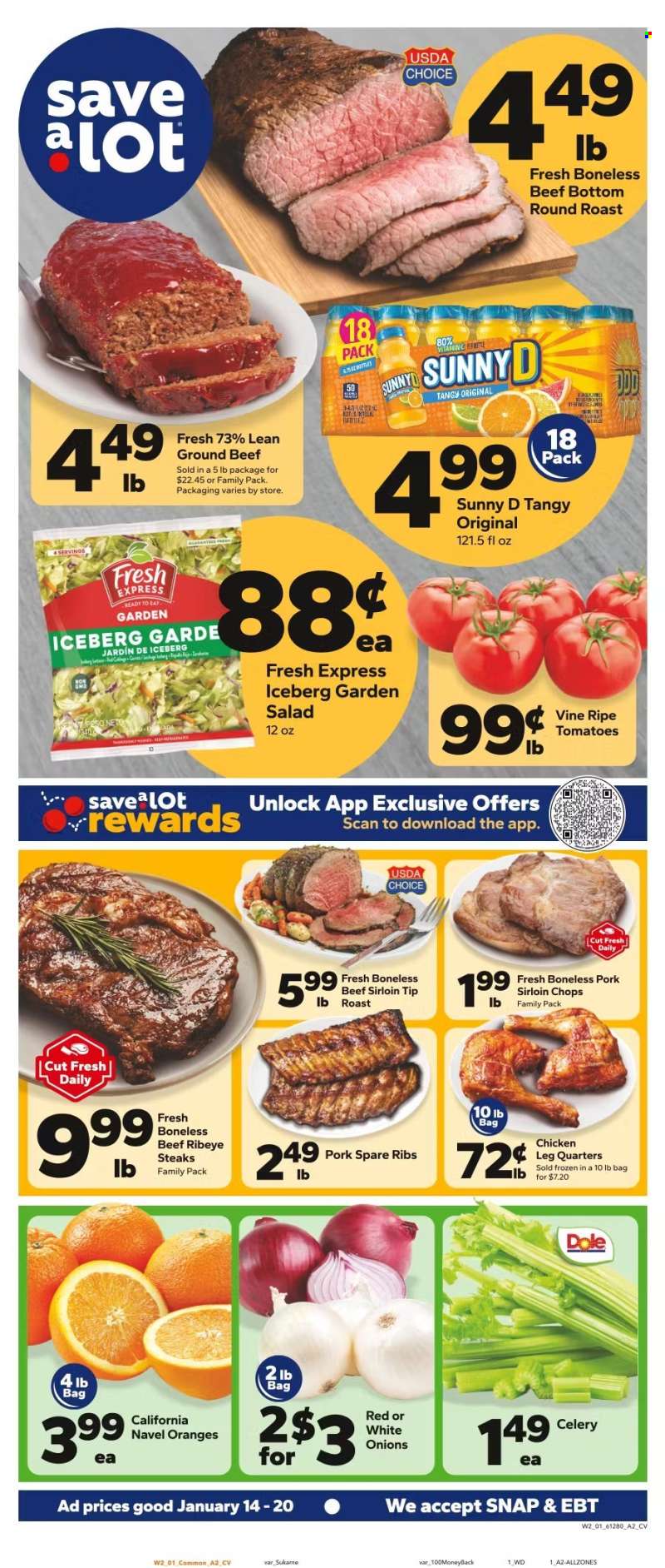 Save a Lot Flyer - 01/14/2026 - 01/20/2026.