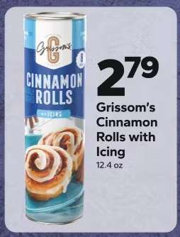 Grissom’s Cinnamon Rolls with Icing