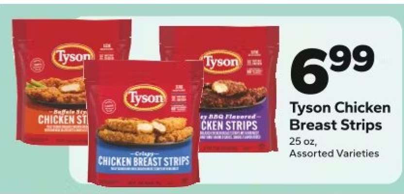 Tyson Chicken Breast Strips