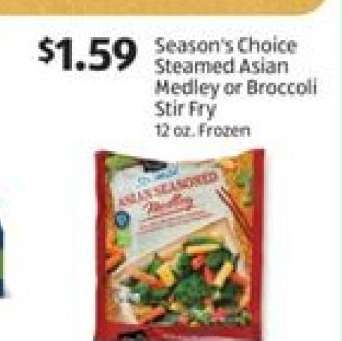 Season's Choice Steamed Asian Medley or Broccoli Stir Fry