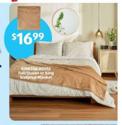 KIRKTON HOUSE Sculpted Blanket