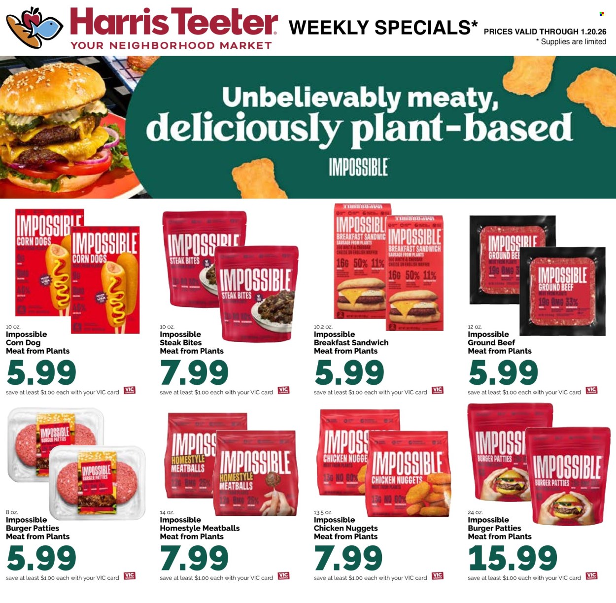 Harris Teeter ad - 01/14/2026 - 01/20/2026. Page 13
