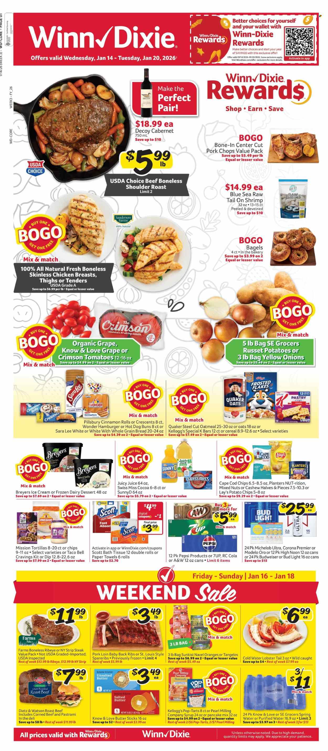Winn Dixie ad - 01/14/2026 - 01/20/2026. Page 1