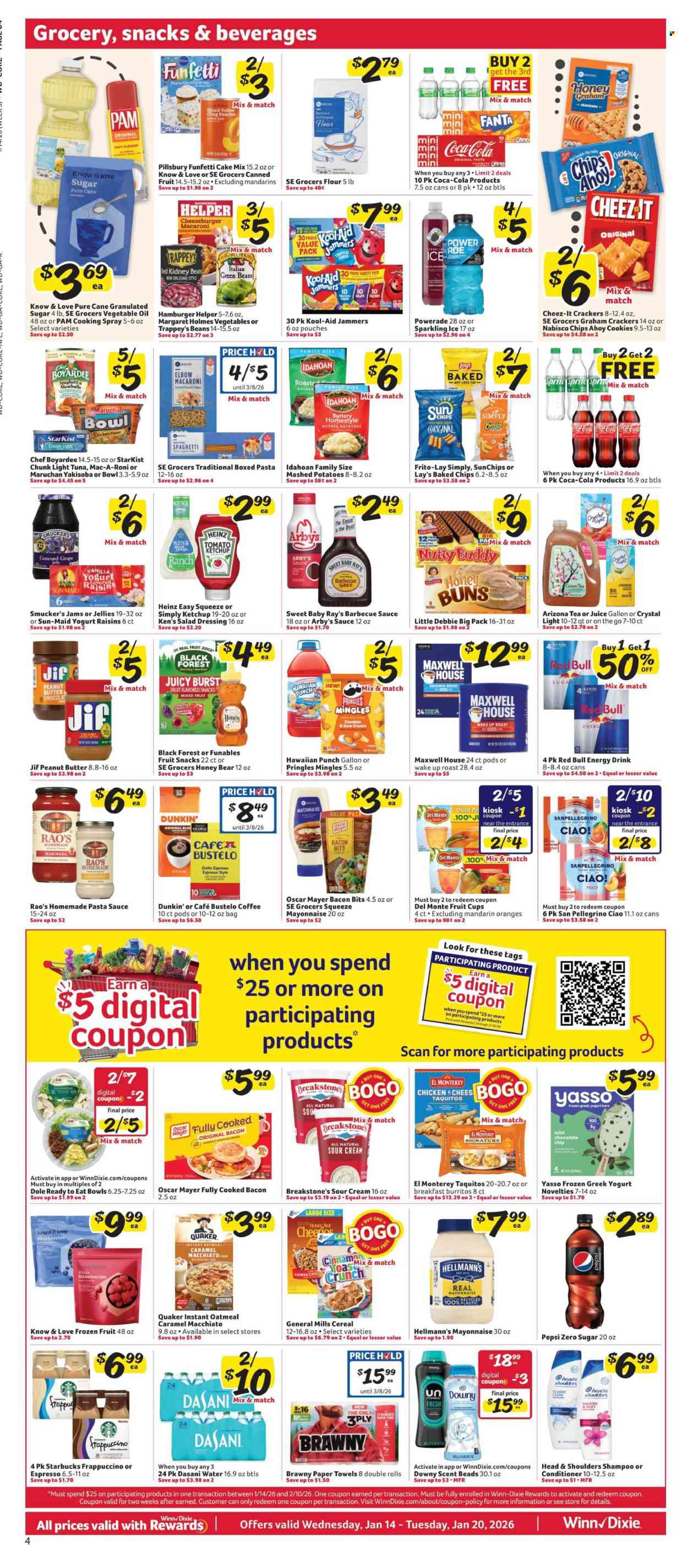 Winn Dixie ad - 01/14/2026 - 01/20/2026. Page 4