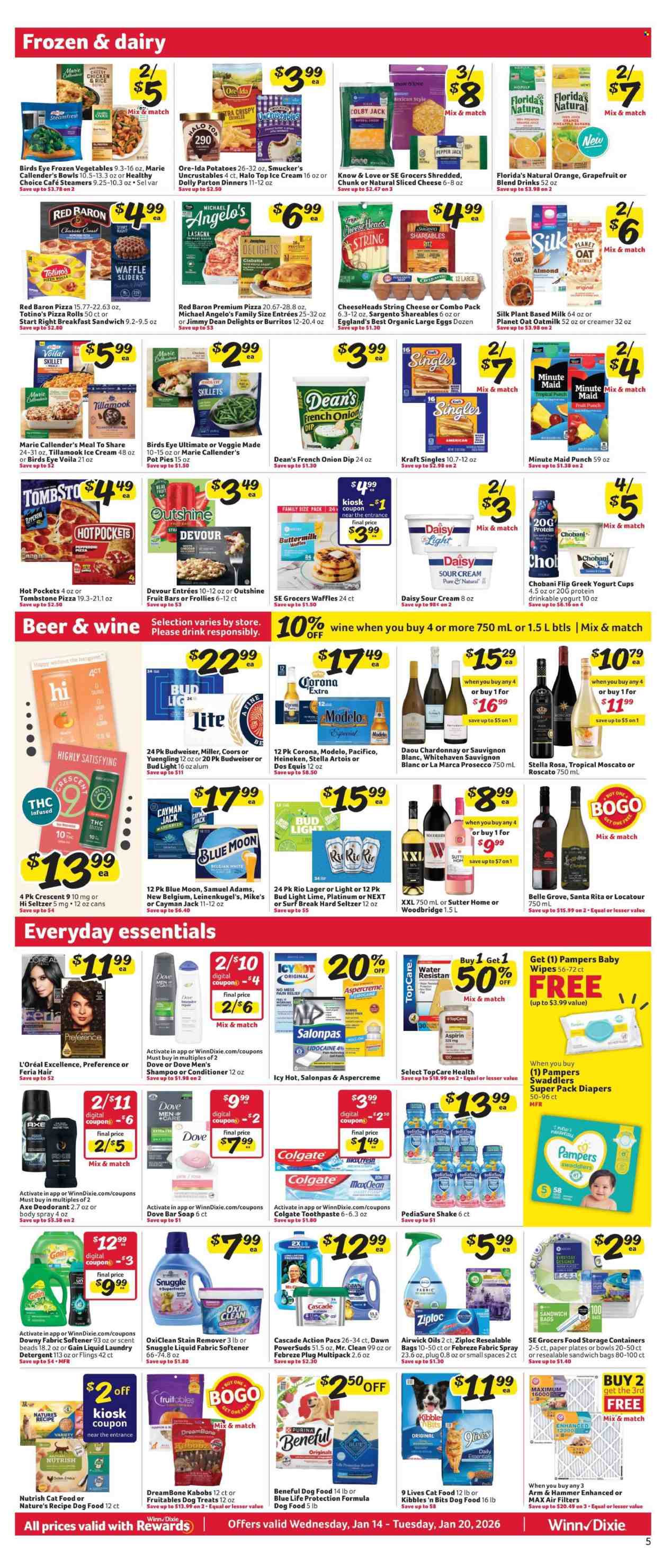 Winn Dixie ad - 01/14/2026 - 01/20/2026. Page 5