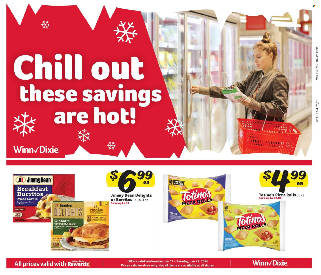 Winn Dixie ad - 01/14/2026 - 01/27/2026. Page 1