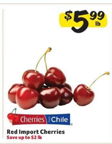 Red Import Cherries