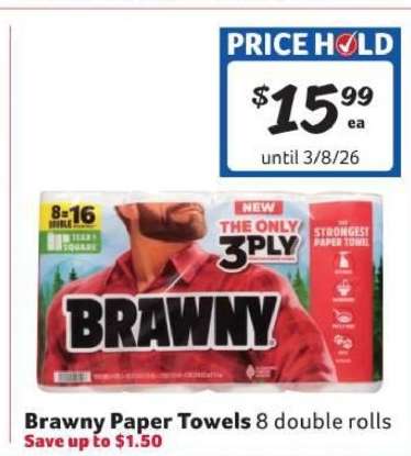 Brawny Paper Towels