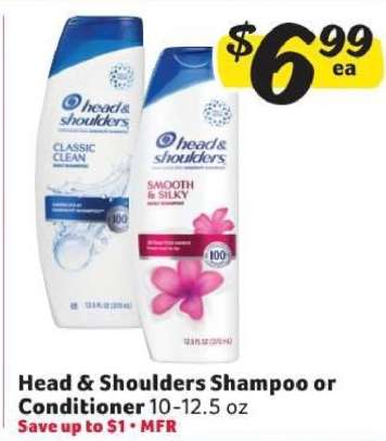 Head & Shoulders Shampoo or Conditioner