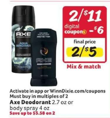 AXE Deodorant