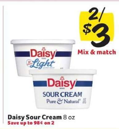 Daisy Sour Cream