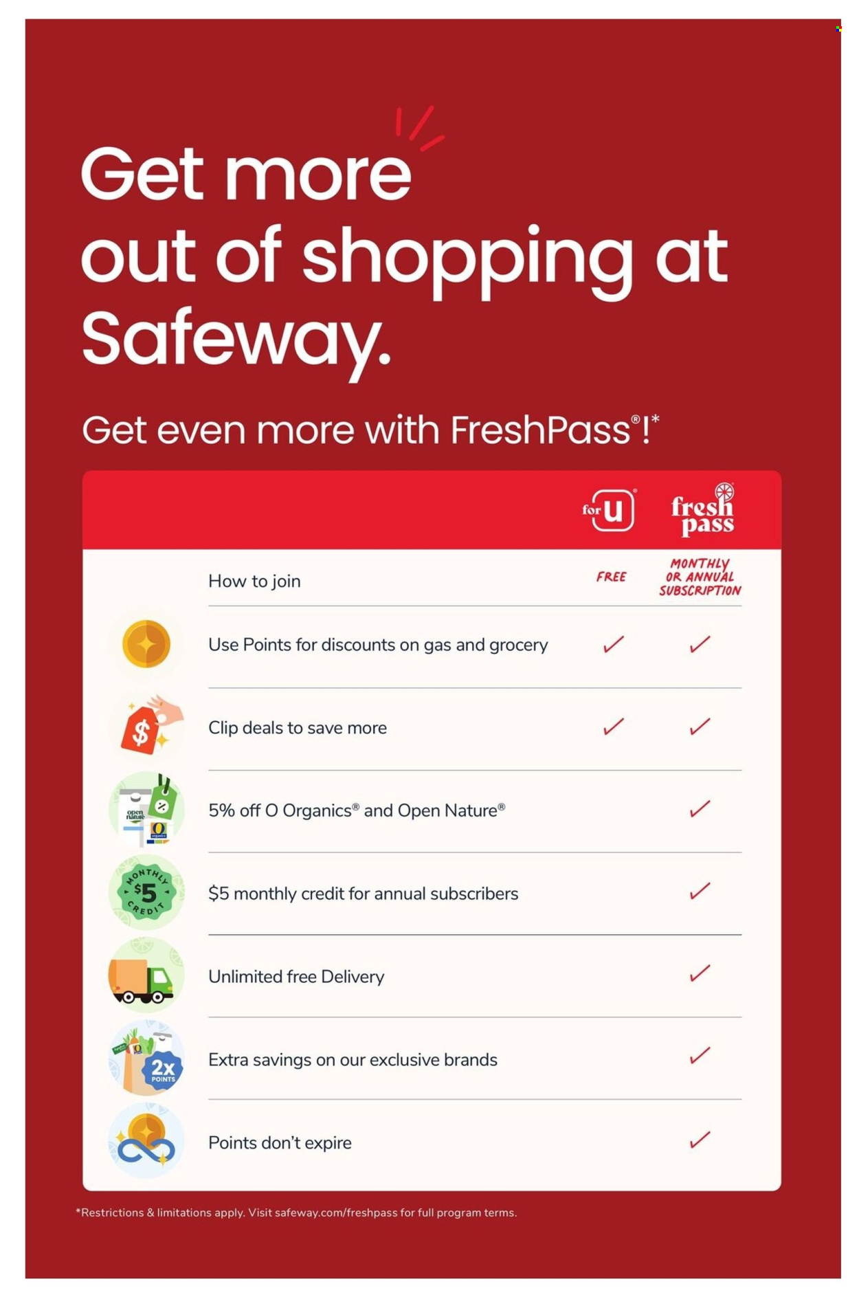 Safeway ad - 01/16/2026 - 01/22/2026. Page 5