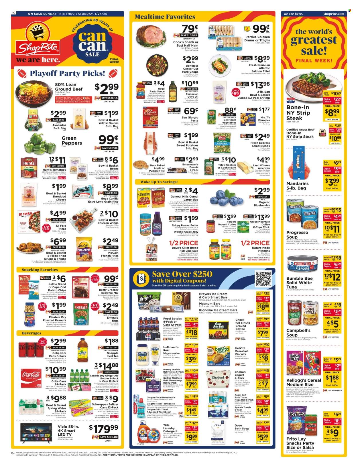 ShopRite ad - 01/18/2026 - 01/24/2026. Page 1